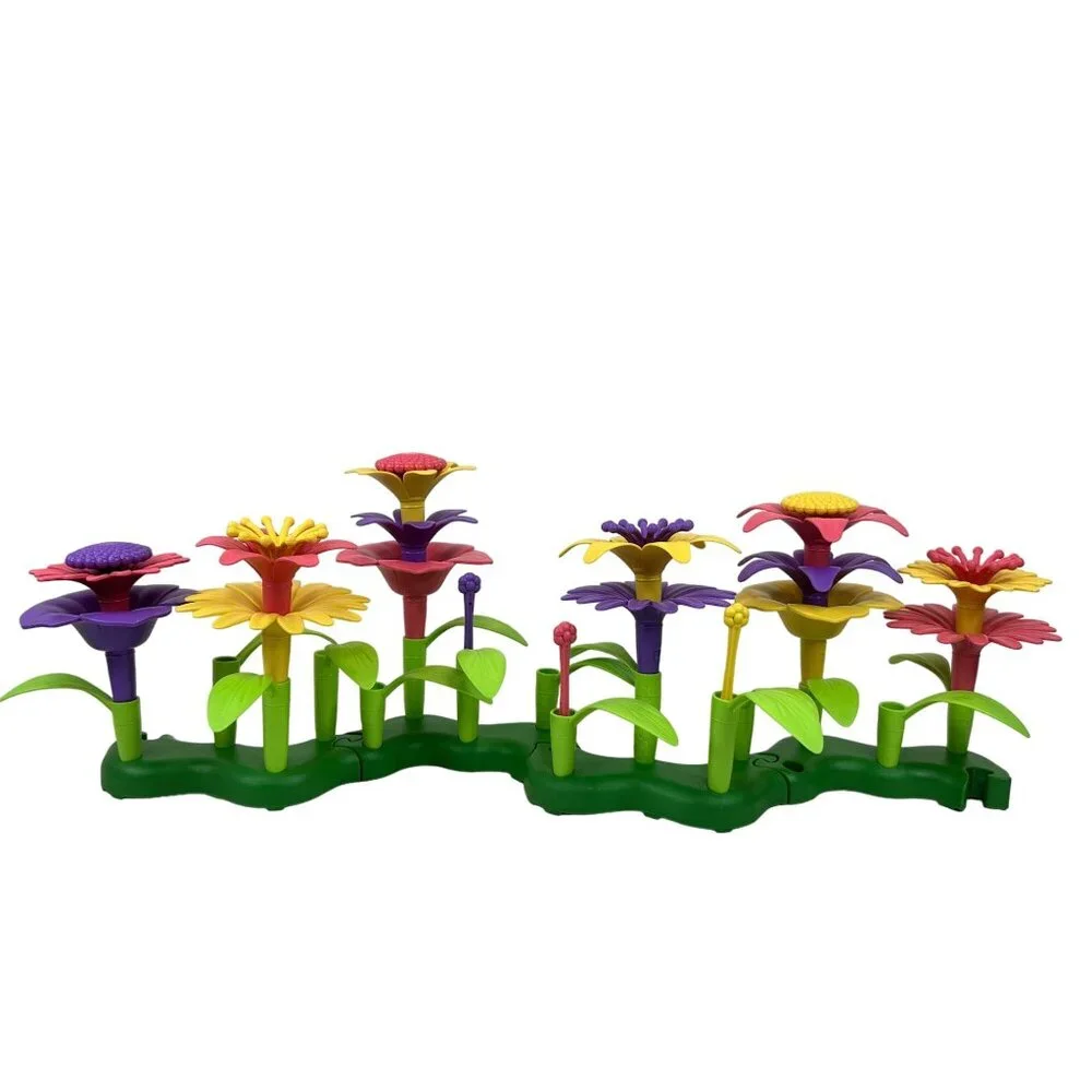 Build A Garden Flower‎ Assembly Kit For Kids Green Toys Dishwasher Safe COMPLETE